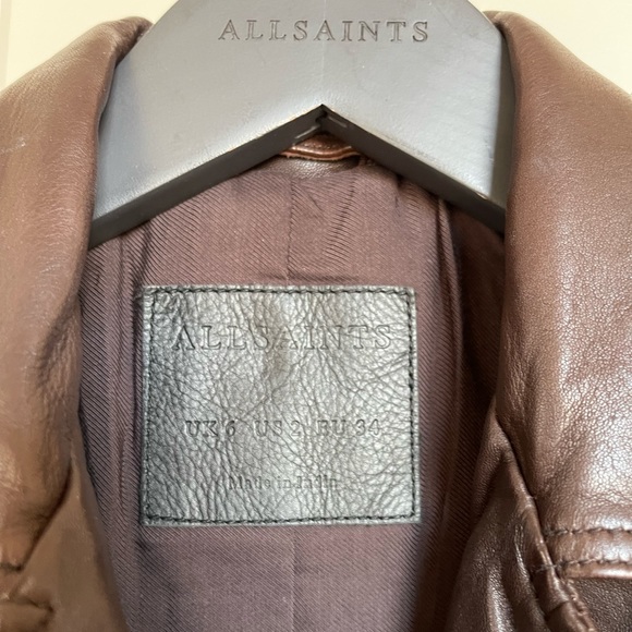 All Saints Armstead Biker Jacket - Picture 14 of 14